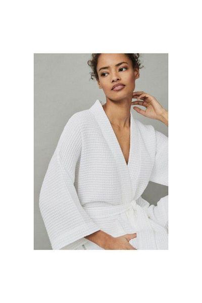 Embays Halat de baie Pique, Halat de baie, Halat de baie Waffle Pique, Halat de baie unisex Pique, Halat de baie pentru saună pentru baie turcească