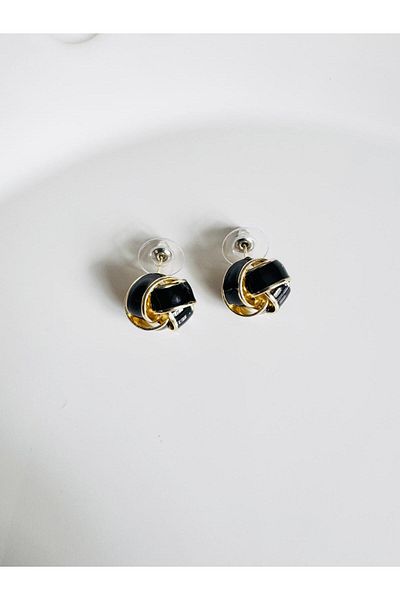DEVİ fashion Minimal Spiral Earrings
