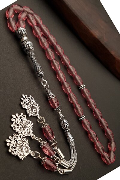 OTTOTESBİH 925 Ayar Gümüş Aksesuarlı Osmanlı Model 7 Renk Değiştiren Sultan Taşı Zultanit Tesbih