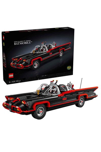 LEGO Dc Batman: Classic Tv Series - 76328 Model Batmobile, Arm for Adult and Superhero Fans