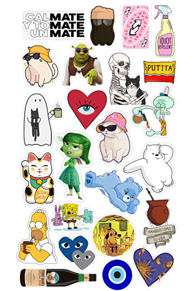 Sticksy Δημοφιλές αυτοκόλλητο για φορητό υπολογιστή, φορητό υπολογιστή, table...