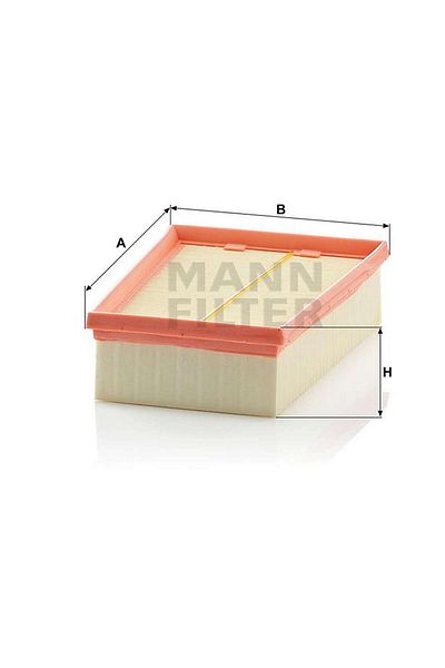 MANN Air Filter [Renault Koleos I 2.0 Dci 2008 -] Gnzrz