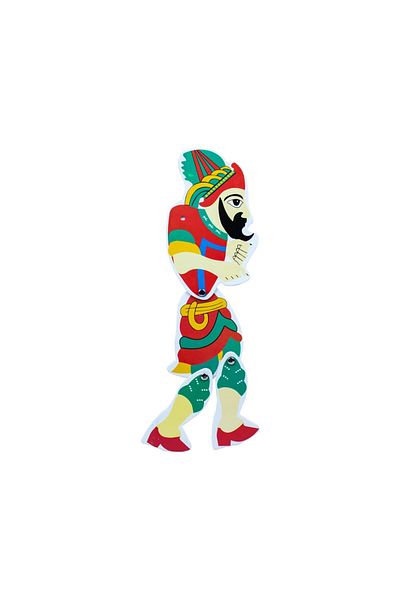 Anoffel 26 cm Hacivat and Karagöz Shadow Game Set - 1 Pack for School Classroom