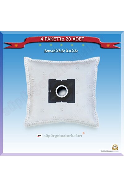 Ürkmez Ticaret أكياس غبار المكنسة الكهربائية أليز A7100 20 قطعة 200120