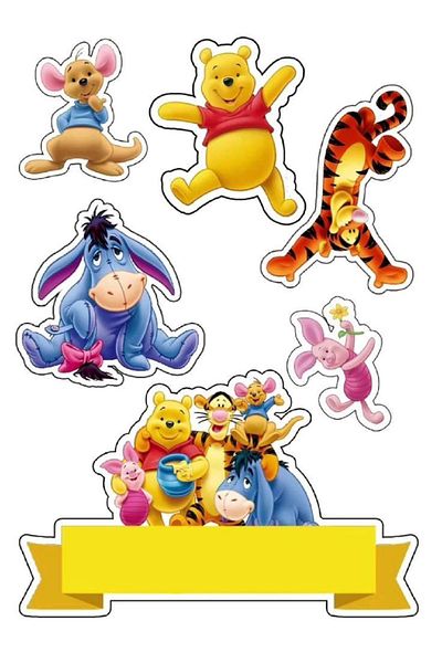 Sticksy Winnie the Pooh Sticker Phone Laptop Notebook Tablet Notebook Flask Sticker Sticker St1072