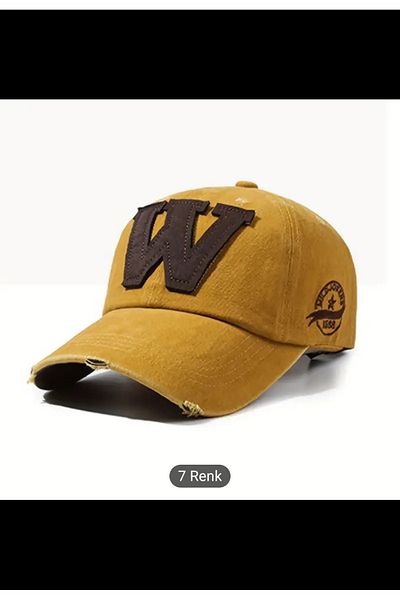 Betülce W Cap New Trend Vintage Unisex Hat