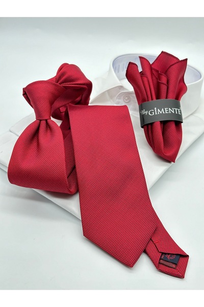 Gutiero Класичний краватка з червоним пісочним візерунком