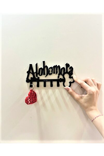 stdeta Alohomora Harry Potter Tasarım Dekoratif Anahtarlık Askısı