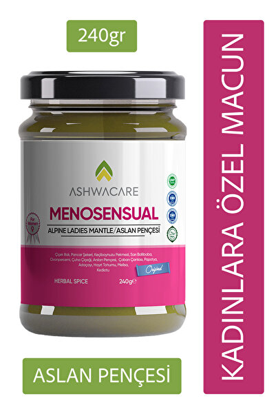 ASHWACARE MENOSENSUAL - Alpine Ladies Mantle (Aslan Pençesi) İçeren Kadınlara...