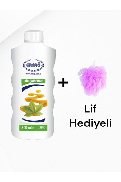 Ersağ Bio Shampoo 300 ml - (with Fiber Gift)