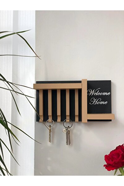 Plodna House Anahtarlık Askısı 13 X 24 Cm Duvar Süsü Plastik