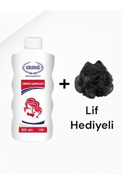 Ersağ Cream Shampoo 300 ml - (with Fiber Gift)