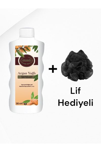 Ersağ Argan Oil Shampoo 300ml - (with Fiber Gift)