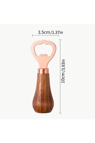 Purple Adv Purple Wooden Bottle Opener