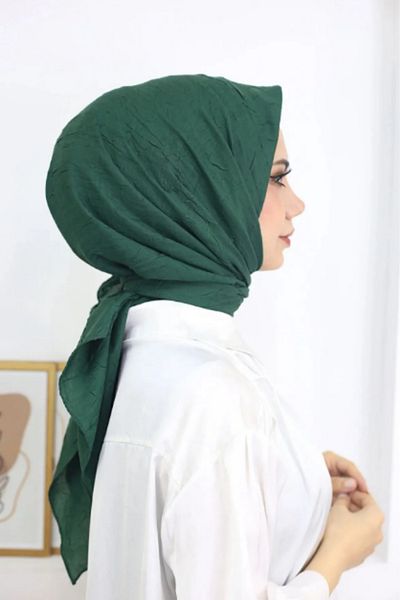 Melodi Scarf Eșarfă practică pentru femei din bambus verde smarald
