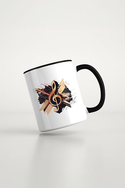 feinas Black Porcelain Mug - Professions