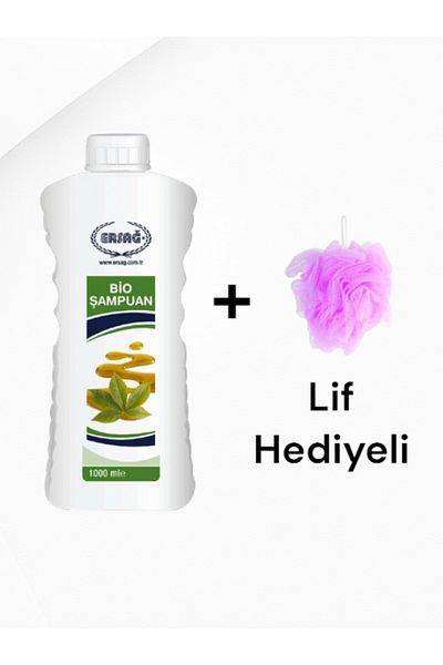 Ersağ Bio Shampoo 1000 ml - (with Fiber Gift)