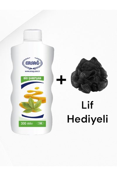 Ersağ Bio Shampoo 300 ml - (with Fiber Gift)