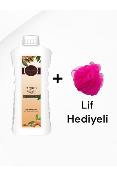 Ersağ Argan Oil Shampoo 1000 ml - (with Fiber Gift)