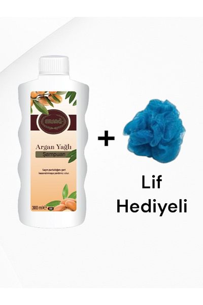 Ersağ Argan Oil Shampoo 300ml - (with Fiber Gift)