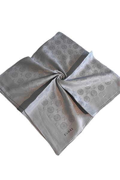 Zühre Zühre Light Gray Mystery Scarf 0083