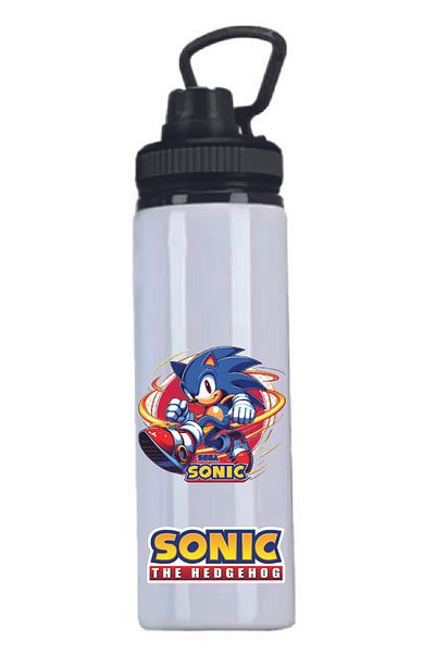 DKDZ SHOP Sonic Printed Water Bottle - 850ml -005