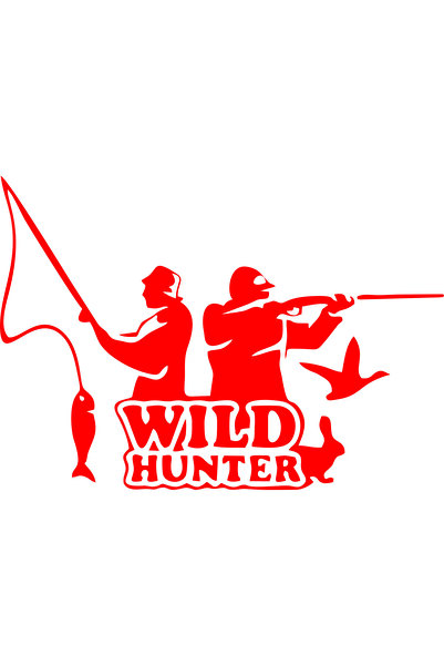Birim Matbaa Wild Hunter Auto Sticker(25X18 cm)