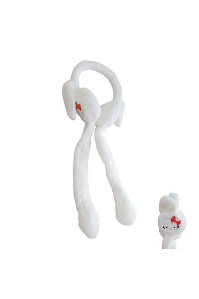 Aware Time Children's Plush Figured Movable Ear Movable Sound Winter Earmuff