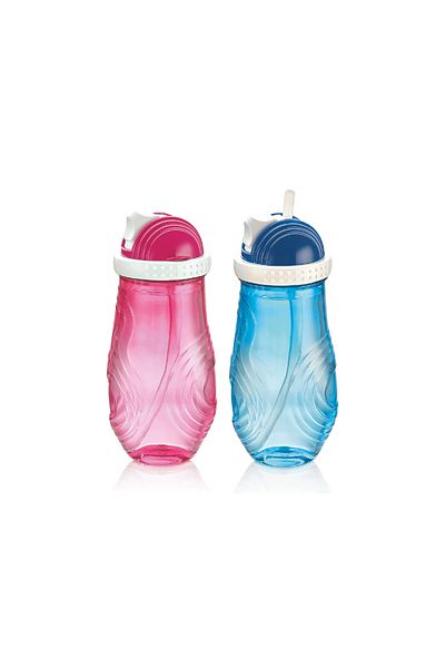 QLUX IDEAS Flask with Straw Bpa Free Flask