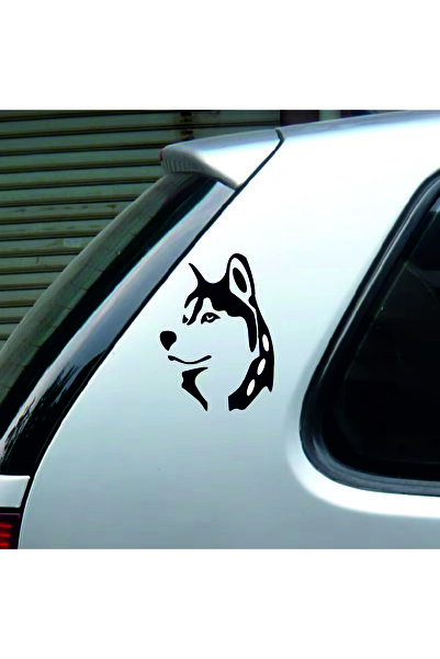 Birim Matbaa Single Wolf Car Sticker(14X19 cm)