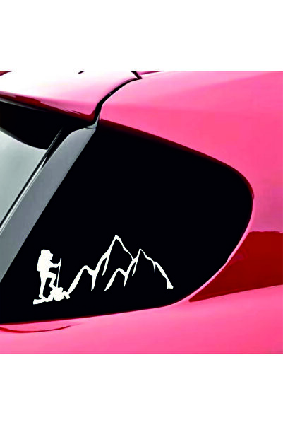 Birim Matbaa Climbing to the Summit Auto Sticker(12X25Cm)