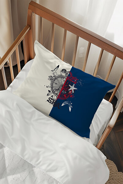Talia Home 2 Pillowcases with Sailor Pattern - Tlayk-184
