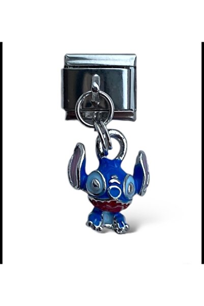 kubotique Stitch Figürlü İtalyan Bileklik Charm