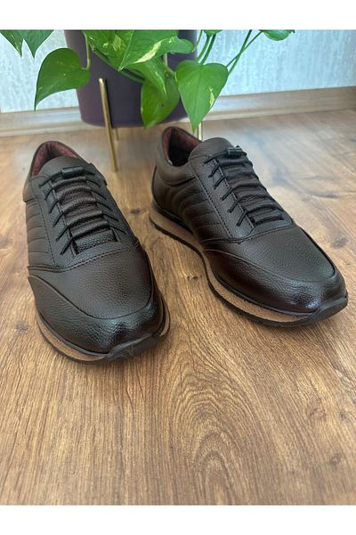 shot night Comfortable Men's Shoes with Genuine Leather Ladder
