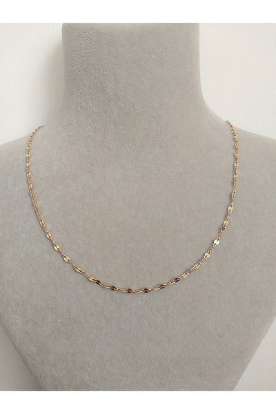 Alexis Carrel Stainles Steel Lip Chain Necklace Steel Singapore Model Chain Necklace