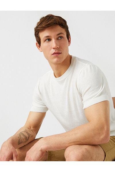 Koton Basic T-Shirt Crew Neck