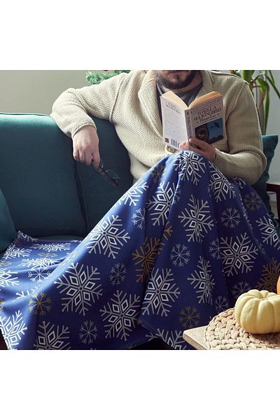 STOREMAX Jvnnshop Unisex Tv Blanket with Grain Design - Single Blanket 646268