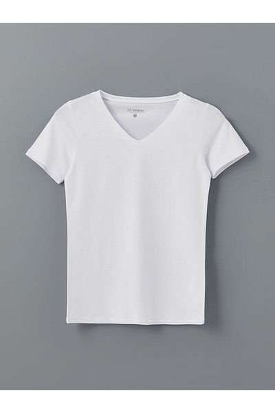 LC Waikiki Tricou de damă cu decolteu în V - S58226Z8