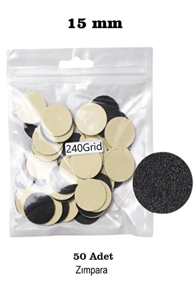 Full Beauty 50 Adet 15 Mm Pododisk Zımparası - 240 Grit (SERTLİK) Seçenekleri...