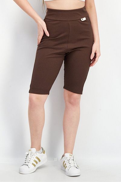 adidas Women Sportswear Fit Training Shorts, Brown