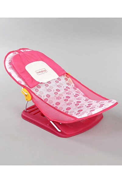Babyhug Babyhug Bubble Joy Bather for Newborns, Floral Print Pink, 0-12 Months, 3-Recline, 10kg Capacity