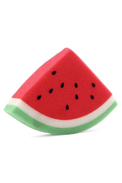 Babyhug Babyhug Watermelon Shaped Bath Sponge - Red