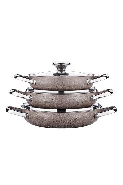 KORKMAZ Browni A2920 6 Piece Omelet Set
