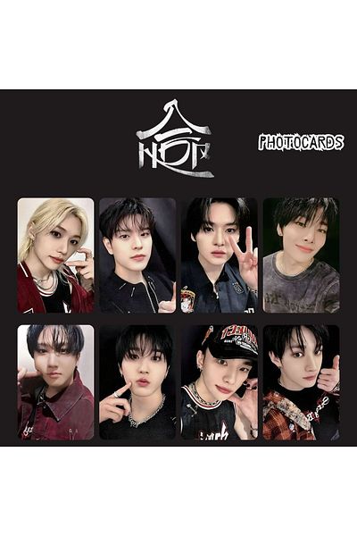 Kpop Dünyasi Stray Kids'' Skzhop Hiptape'' Pob 3 Photocards Set