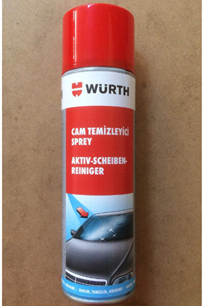 Würth 500 ML CAM TEMİZLEME SPREYİ ARAÇ CAMI TEMİZLEME KÖPÜĞÜ