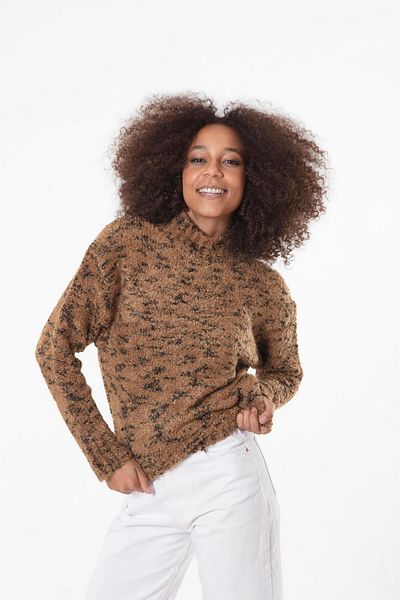 Figo Half Turtleneck Women's Sweater