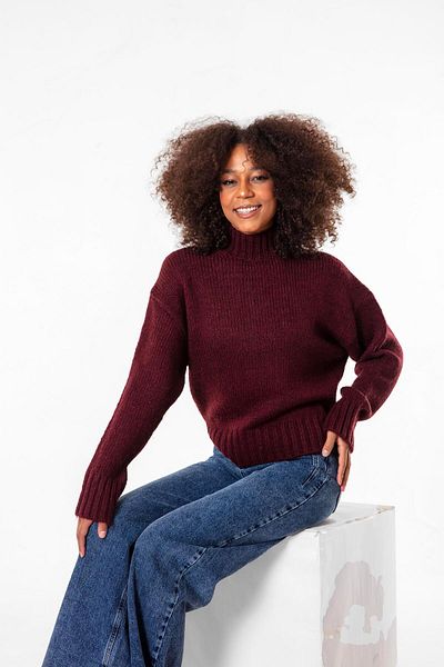 Figo Knitwear Women Sweater