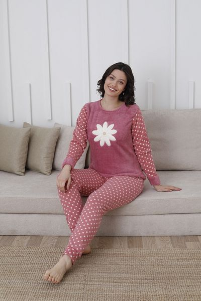 FAMES PİJAMA Uzunkol Personality Women's Pajama Set