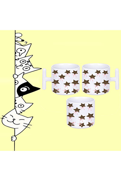 Genel Markalar YILDIZ STAR KURDELE T SAPLI FULL BASKILI KUPA BARDAK