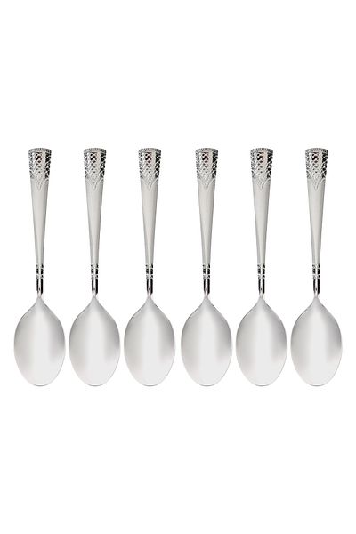 ROYALFORD 14 CM Stainless Steel Tea Spoon- RF11944| Pack of 6